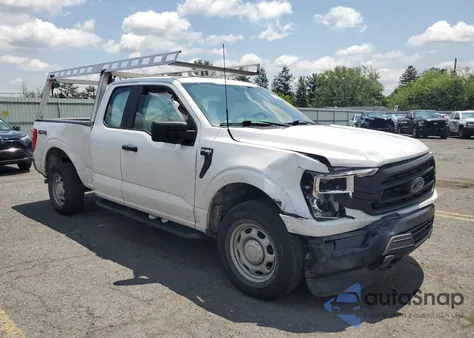 2021 Ford F150 Super Cab из США, поврежденный, VIN 1FTEX1EB5MKE46267